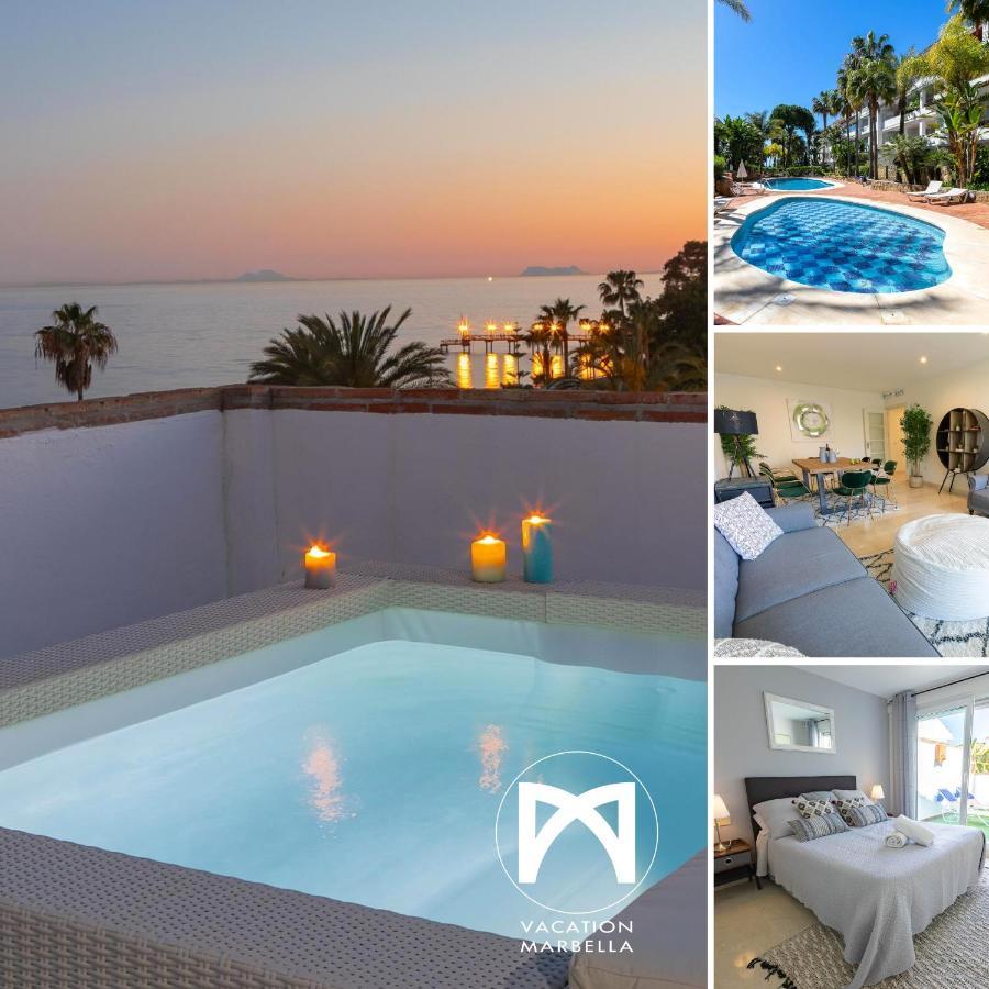 Apartamento Las Cañas Beachfront Haven Marbella Exterior foto